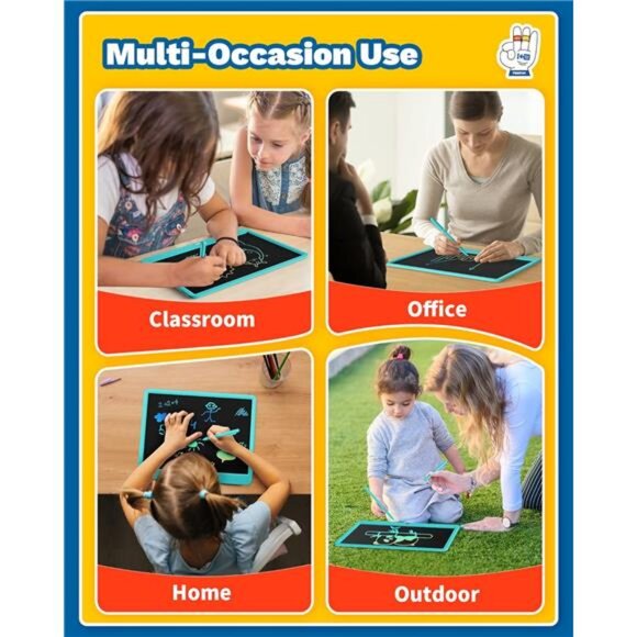 15inch LCD Writing Tablet Teen BoyGirl GiftsIdeas,Easter Birthday Gifts for Kids - Picture 6 of 7